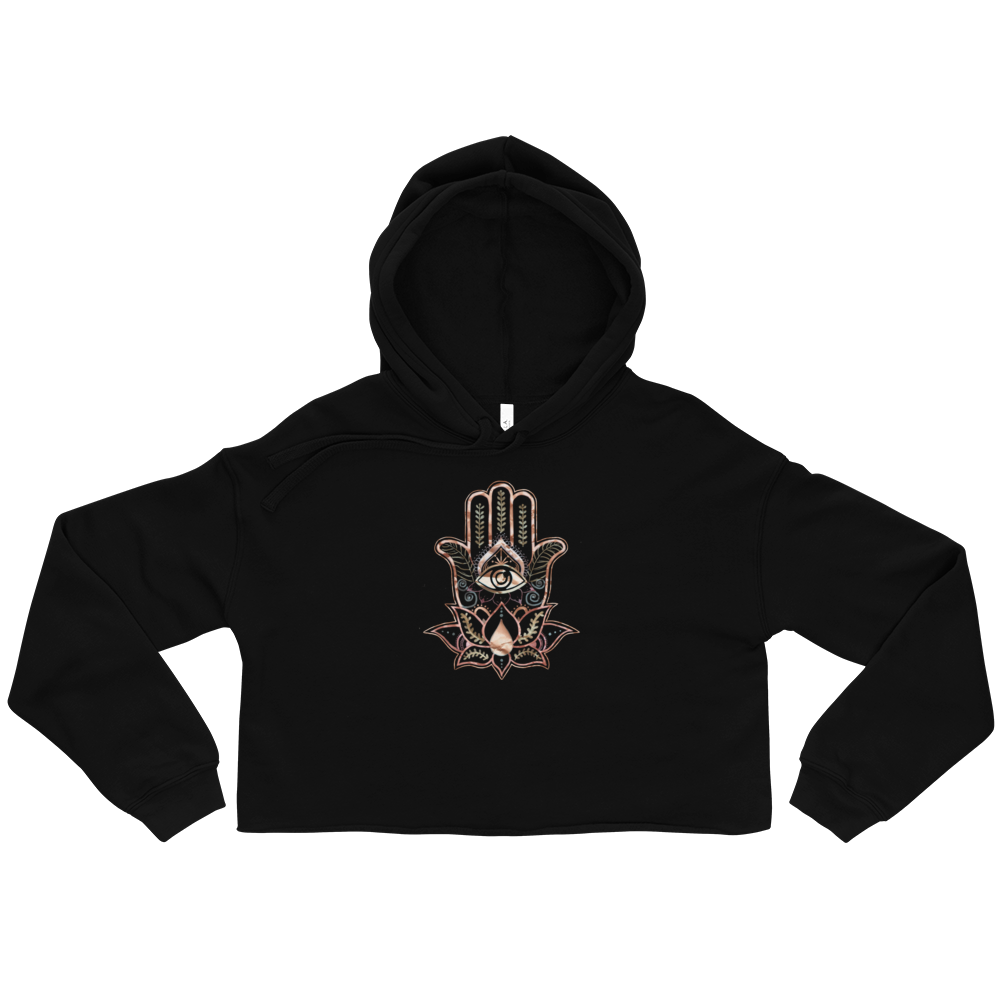 Women's HAMSA Crop Hoodie