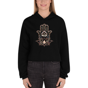 Women's HAMSA Crop Hoodie