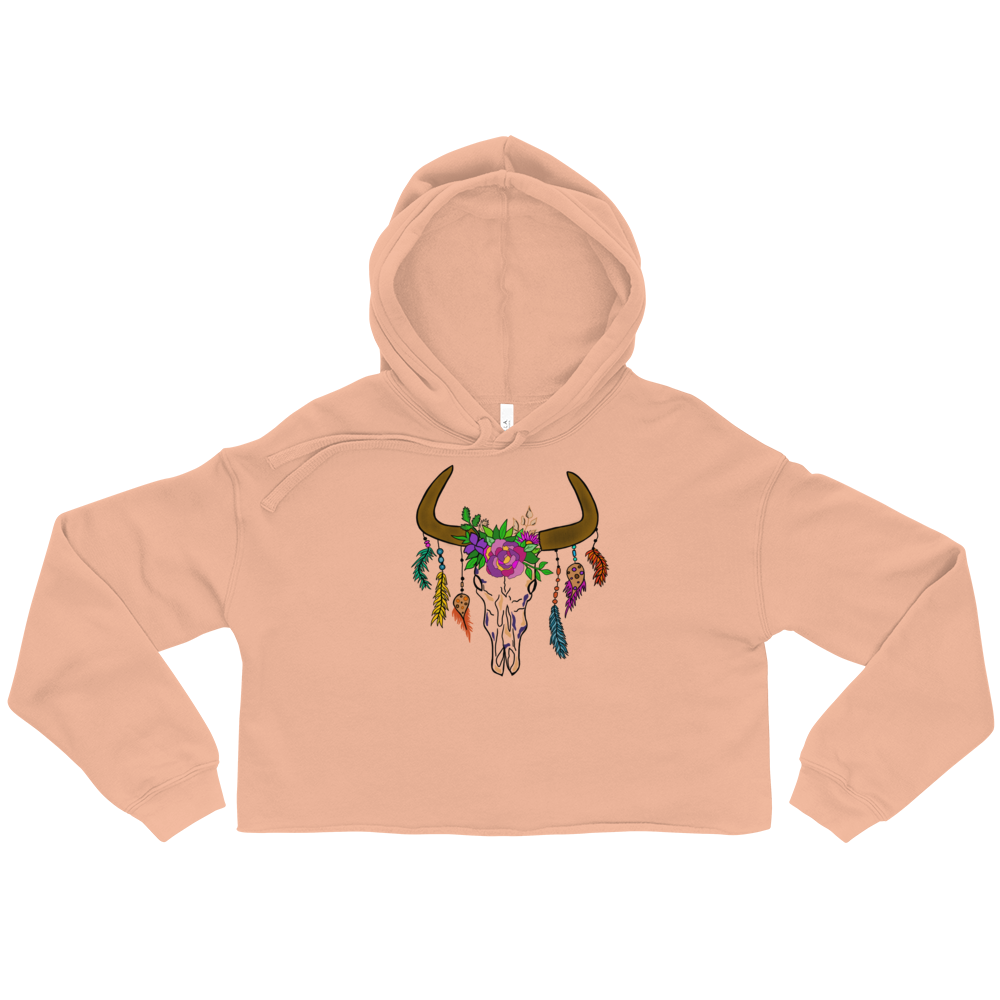 Women's BOHO Crop Hoodie