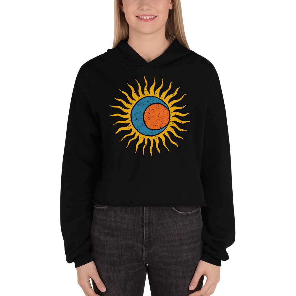 Women's SUNSHINE Crop Hoodie