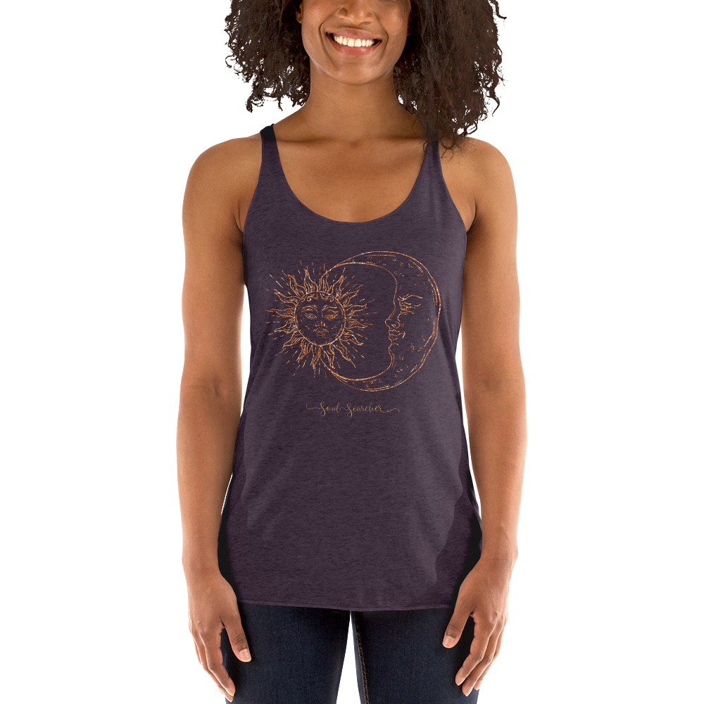 Women's SUN&MOON Racerback Tank