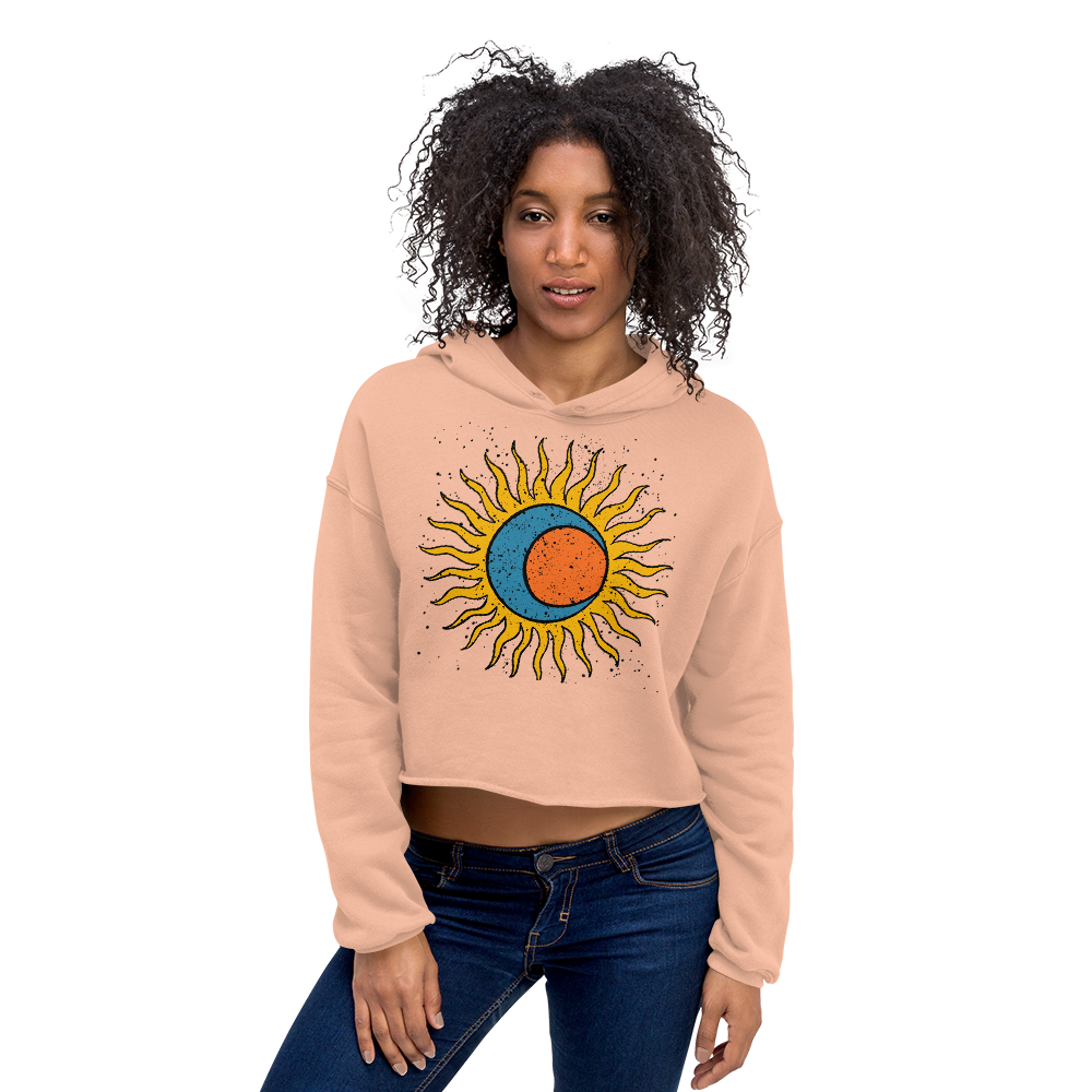 Women's SUNSHINE Crop Hoodie