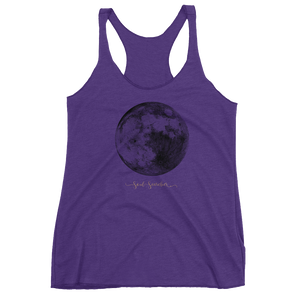 Women's MOON  Racerback Tank