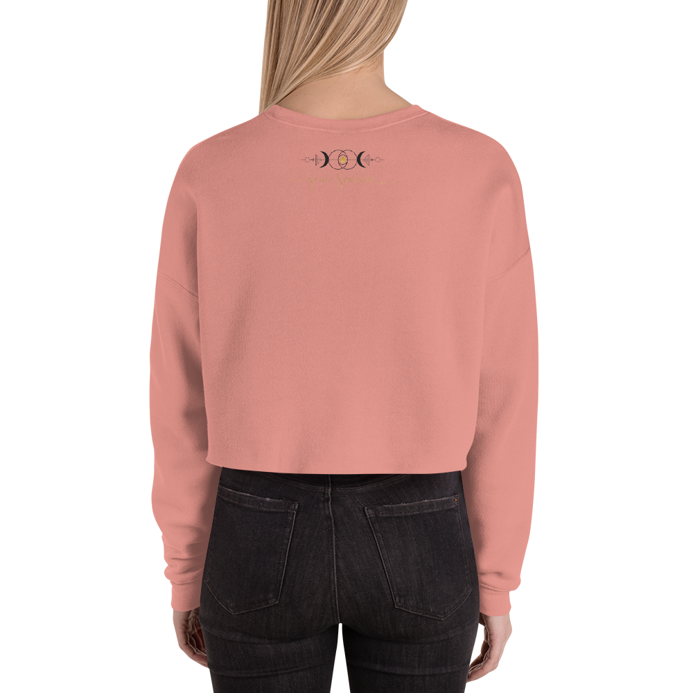 Women’s GOLDEN EYE Crop Sweatshirt