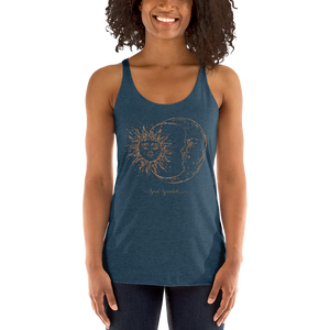 Women's SUN&MOON Racerback Tank