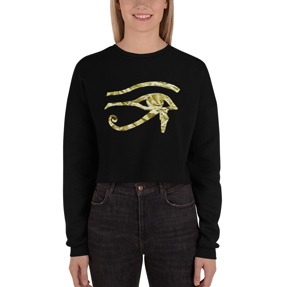 Women’s GOLDEN EYE Crop Sweatshirt