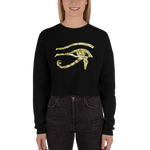 Women’s GOLDEN EYE Crop Sweatshirt