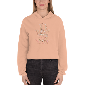 Women's HAMSA Crop Hoodie