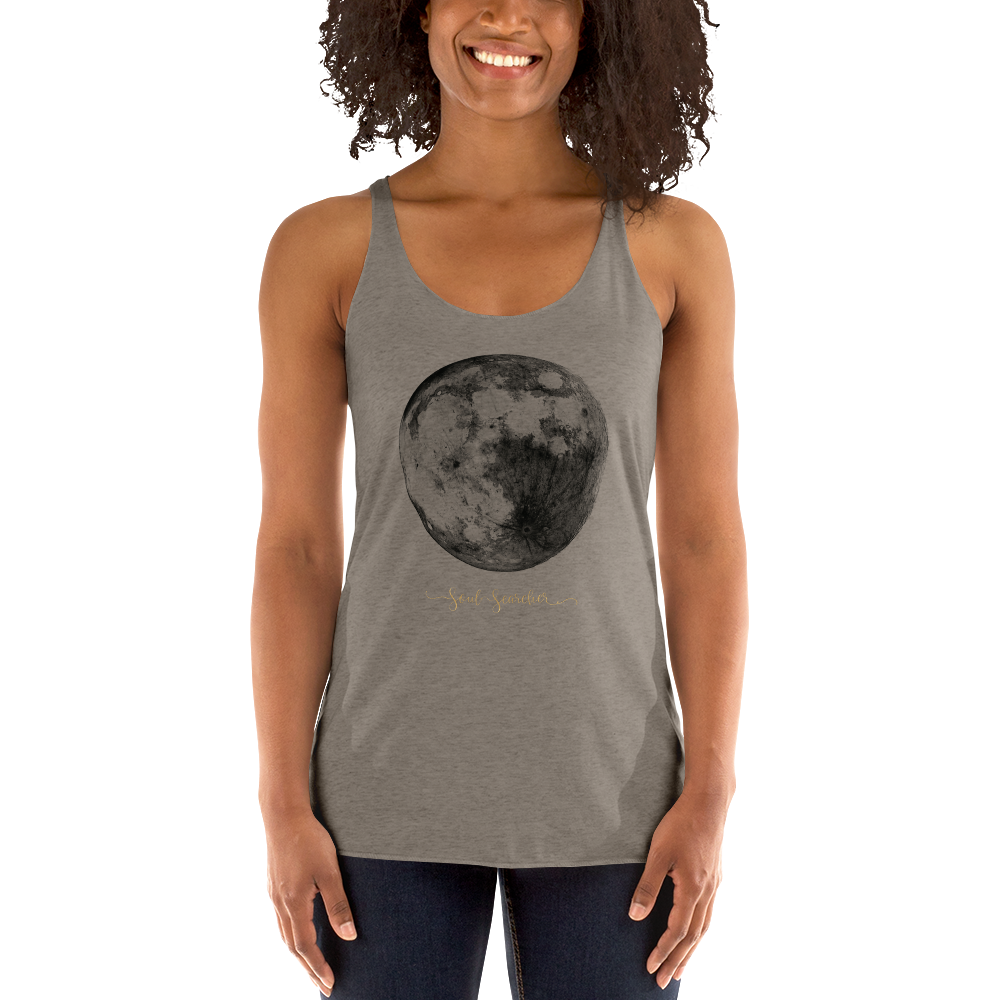 Women's MOON  Racerback Tank