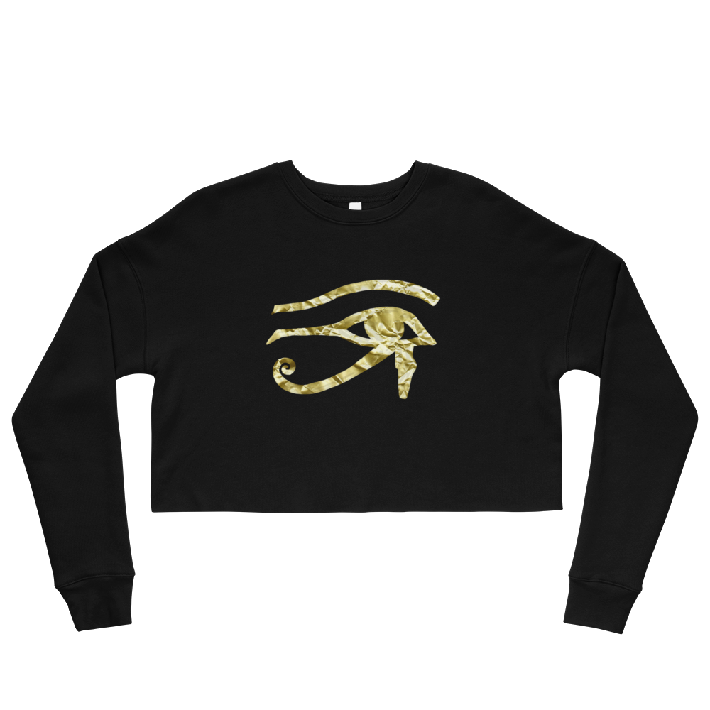 Women’s GOLDEN EYE Crop Sweatshirt