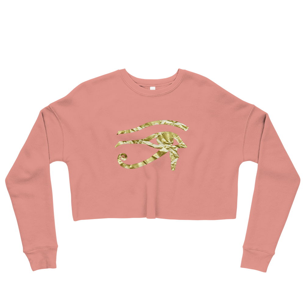 Women’s GOLDEN EYE Crop Sweatshirt