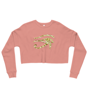 Women’s GOLDEN EYE Crop Sweatshirt