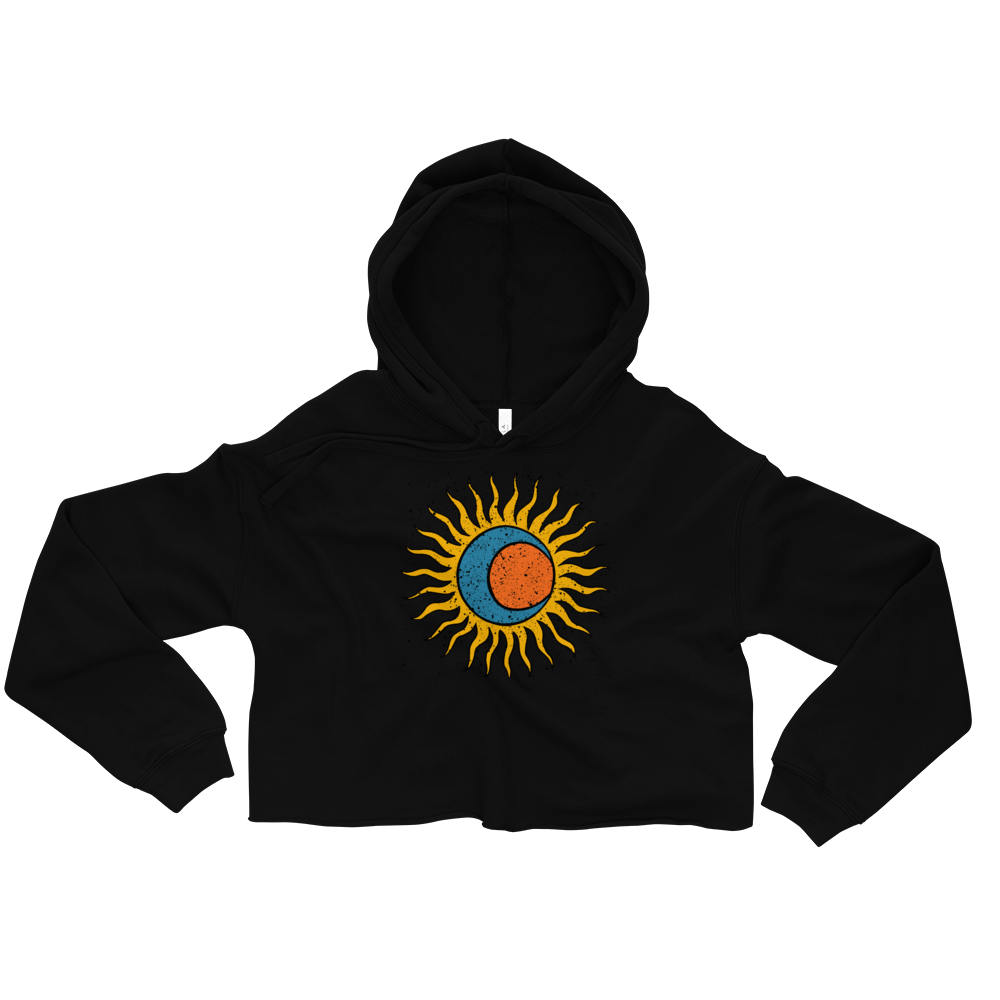 Women's SUNSHINE Crop Hoodie