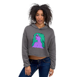 Women's COSMIC QUEEN Crop Hoodie