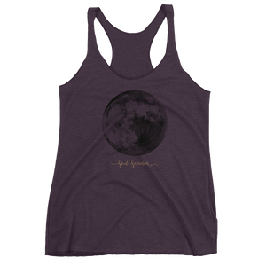 Women's MOON  Racerback Tank