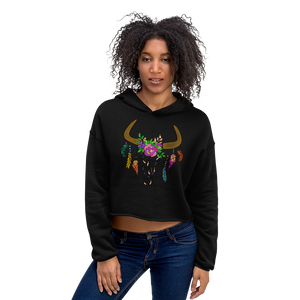 Women's BOHO Crop Hoodie