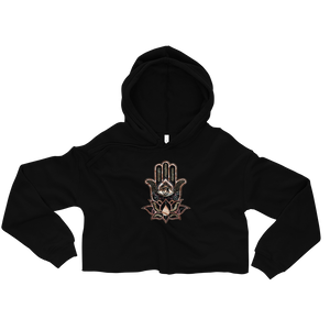 Women's HAMSA Crop Hoodie