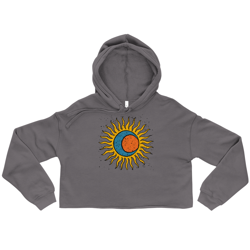 Women's SUNSHINE Crop Hoodie