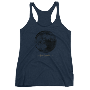 Women's MOON  Racerback Tank