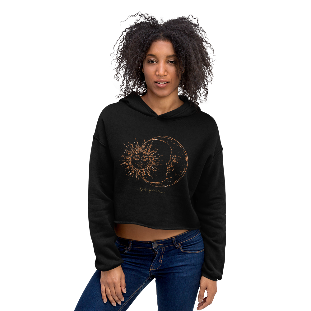 Women’s SUN&MOON Crop Hoodie