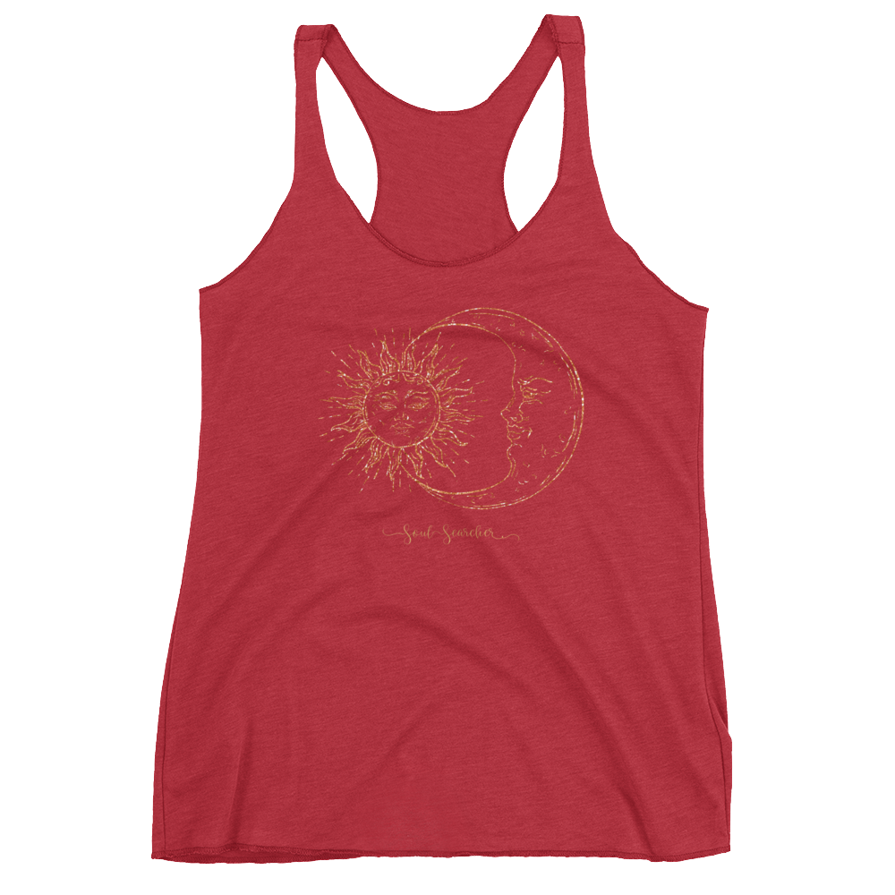 Women's SUN&MOON Racerback Tank