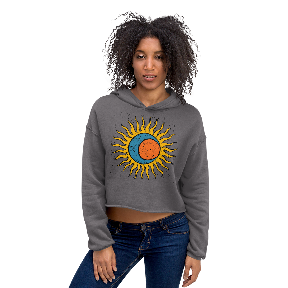 Women's SUNSHINE Crop Hoodie