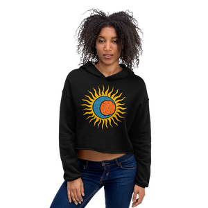 Women's SUNSHINE Crop Hoodie