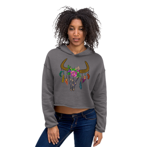 Women's BOHO Crop Hoodie