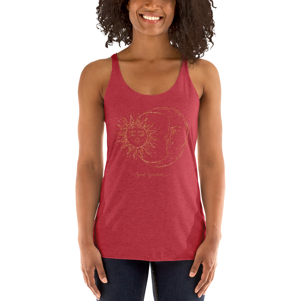 Women's SUN&MOON Racerback Tank