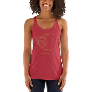 Women's SUN&MOON Racerback Tank