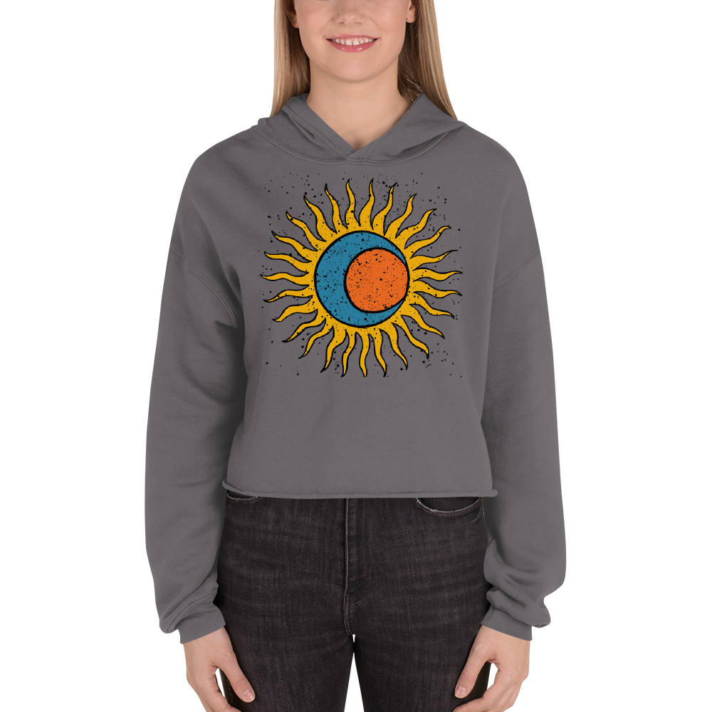 Women's SUNSHINE Crop Hoodie