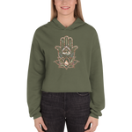 Women's HAMSA Crop Hoodie