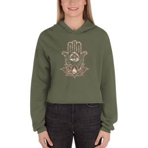 Women's HAMSA Crop Hoodie