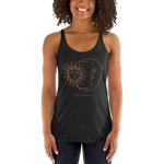 Women's SUN&MOON Racerback Tank