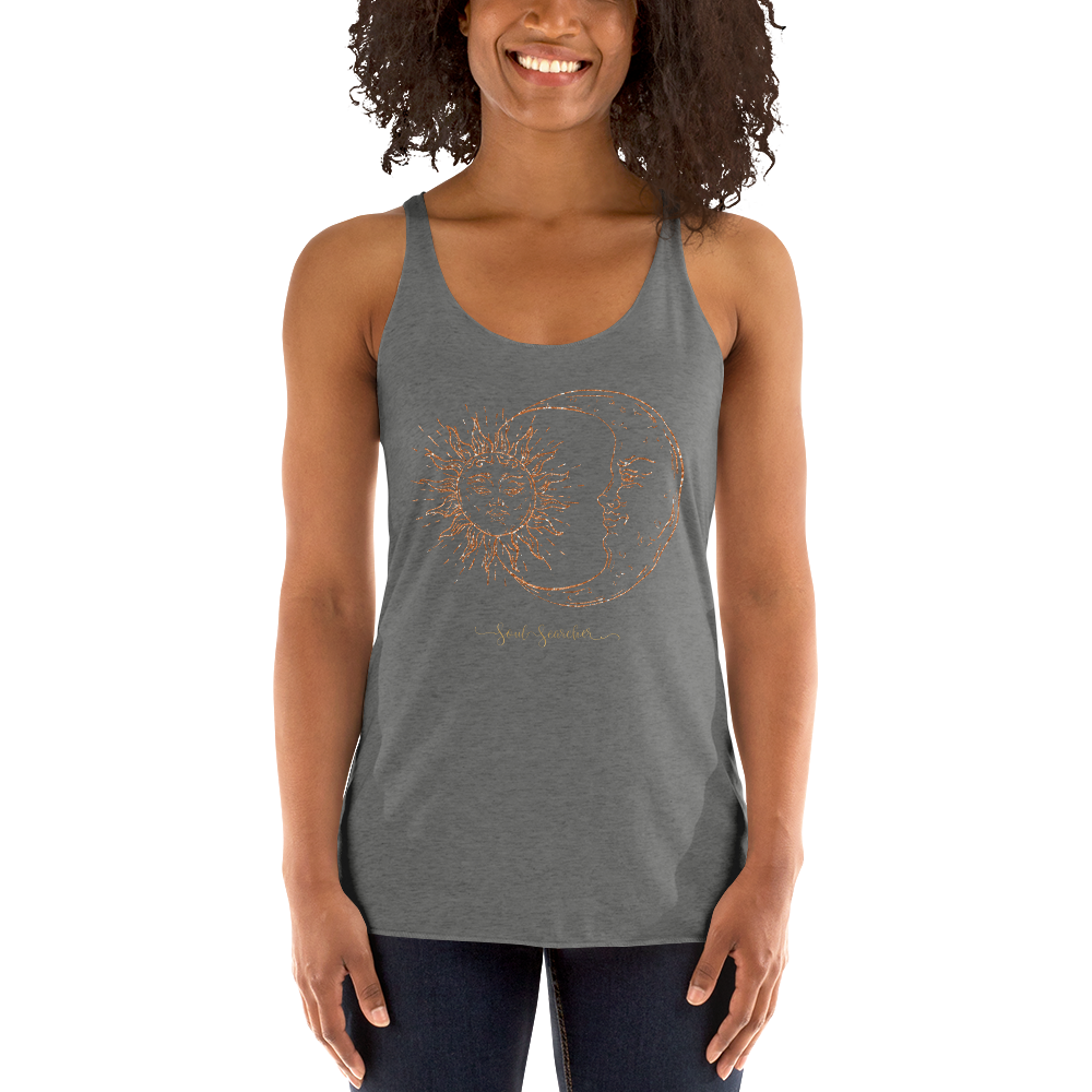 Women's SUN&MOON Racerback Tank