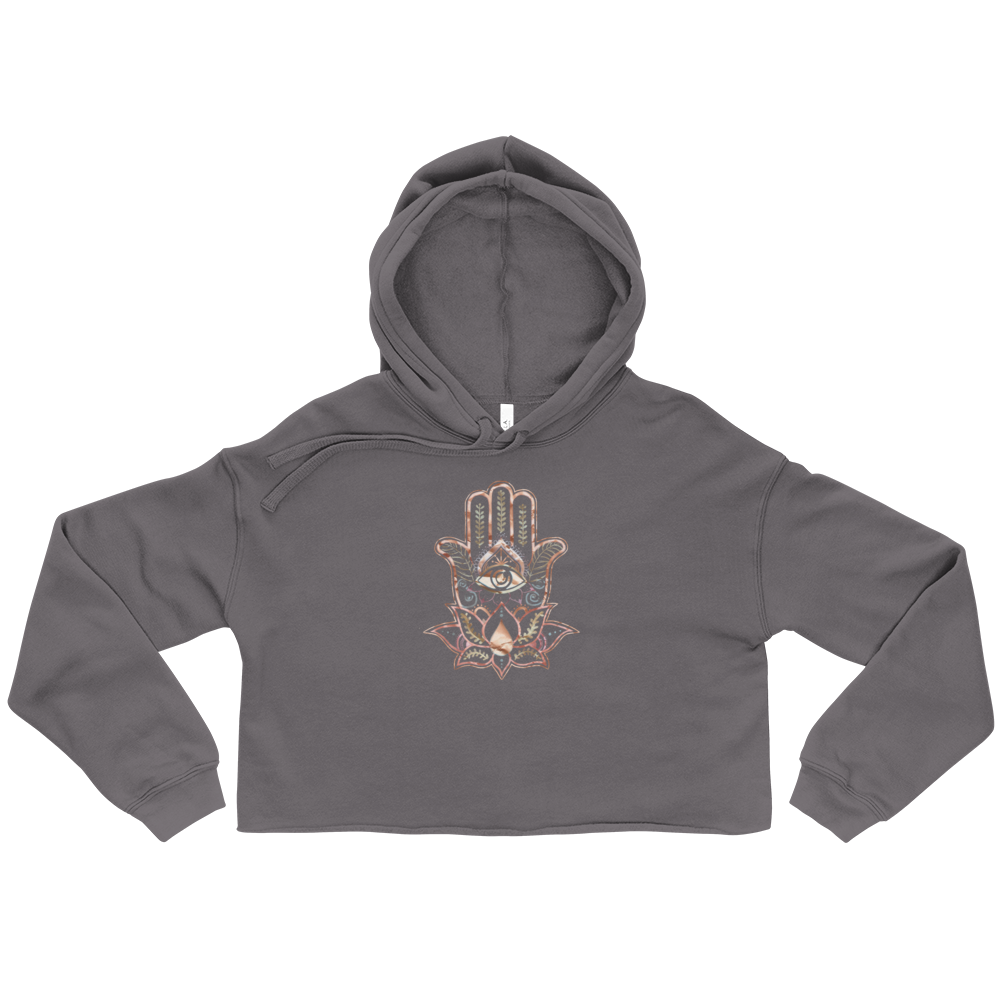 Women's HAMSA Crop Hoodie