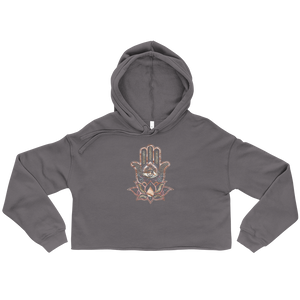 Women's HAMSA Crop Hoodie