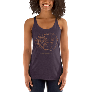 Women's SUN&MOON Racerback Tank