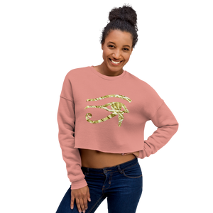 Women’s GOLDEN EYE Crop Sweatshirt