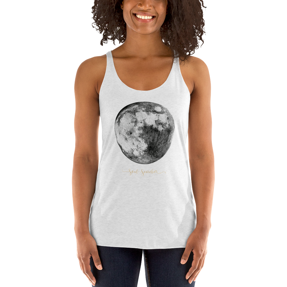 Women's MOON  Racerback Tank