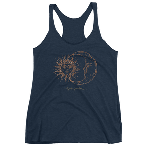 Women's SUN&MOON Racerback Tank