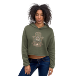 Women's HAMSA Crop Hoodie