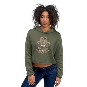 Women's HAMSA Crop Hoodie