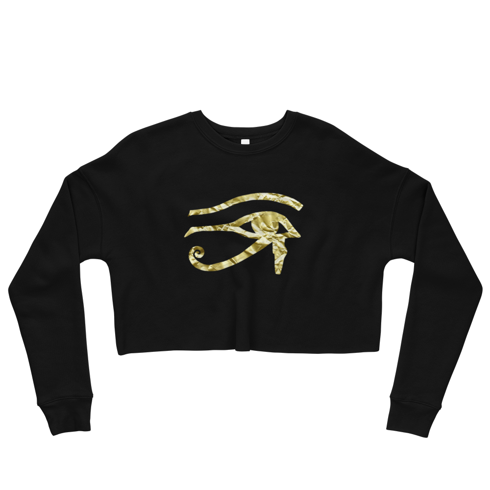 Women’s GOLDEN EYE Crop Sweatshirt