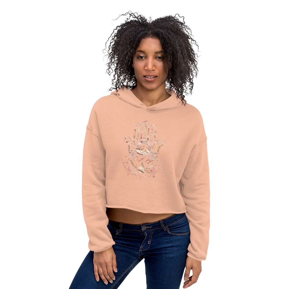 Women's HAMSA Crop Hoodie