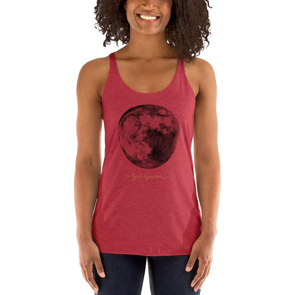 Women's MOON  Racerback Tank