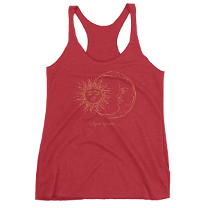 Women's SUN&MOON Racerback Tank