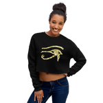 Women’s GOLDEN EYE Crop Sweatshirt