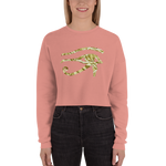 Women’s GOLDEN EYE Crop Sweatshirt