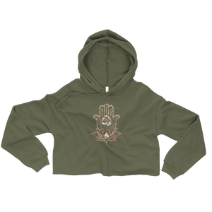 Women's HAMSA Crop Hoodie